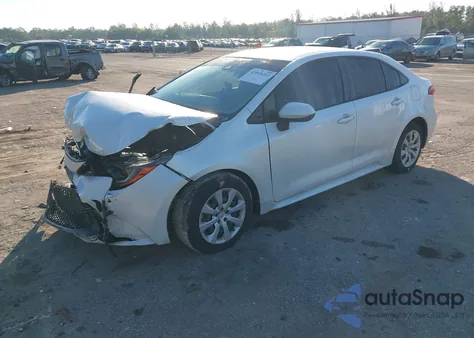 2022 Toyota Corolla Le z USA, uszkodzony, nr VIN JTDEPMAE7N3017869